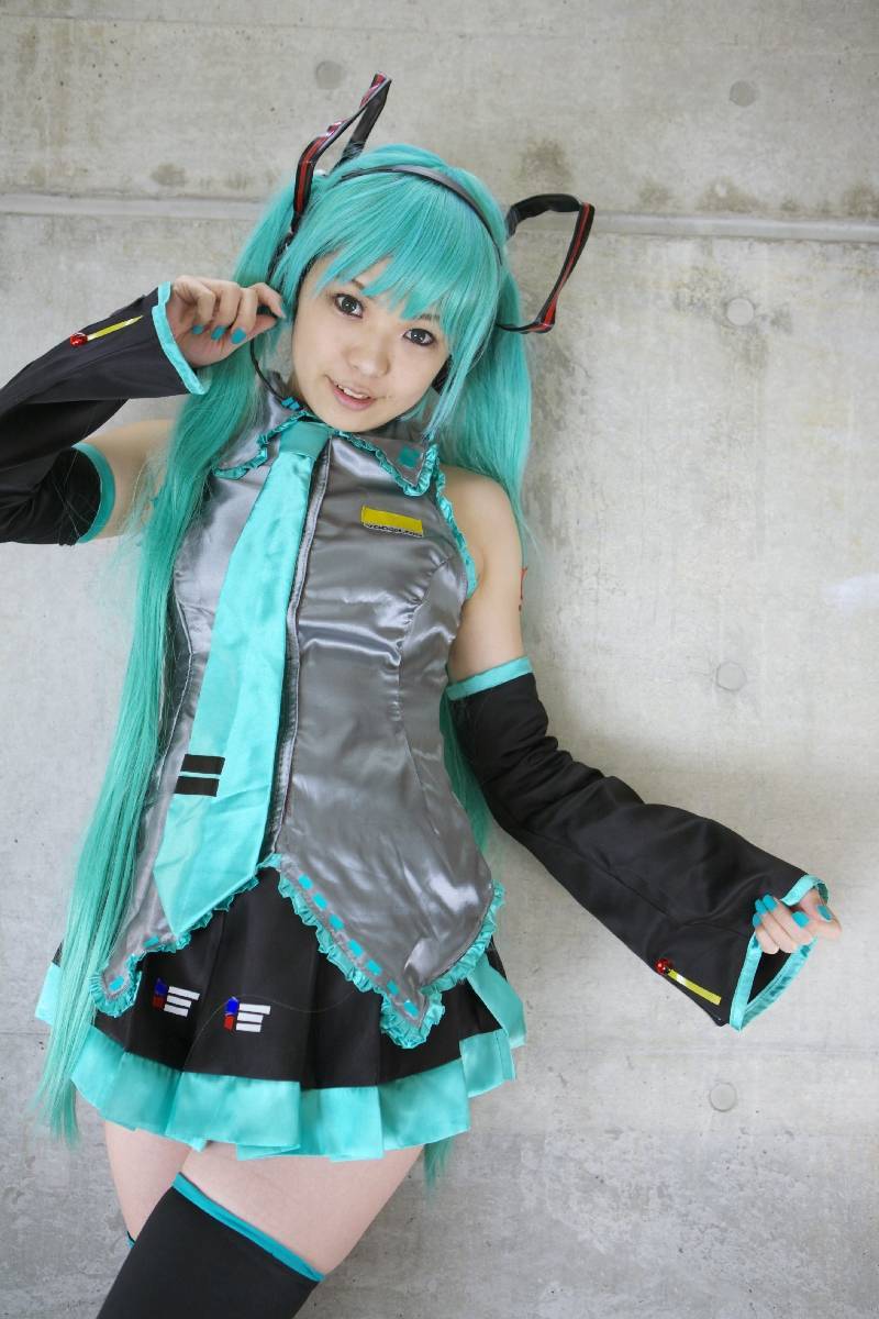 [Cosplay]  Vocaloid - Sexy Hatsune Miku